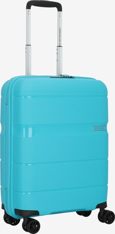 American Tourister Trolley in Blau