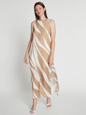 Ana Alcazar Kleid ' Rastea ' in Beige