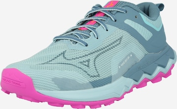 MIZUNO Loopschoen 'IBUKI 4' in Blauw: voorkant