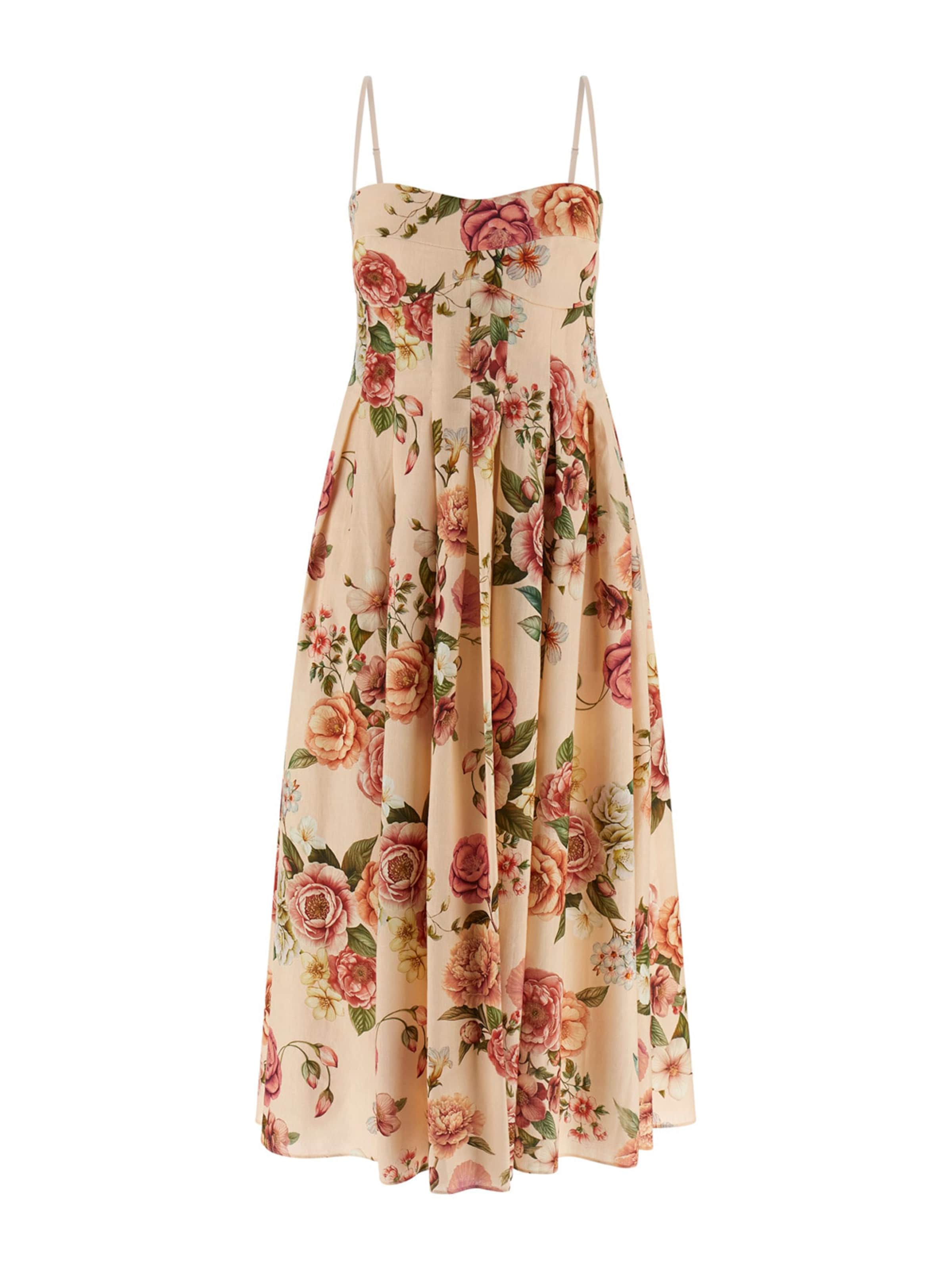 GUESS - Vestido de gala 'BRIA' en rosa: frente