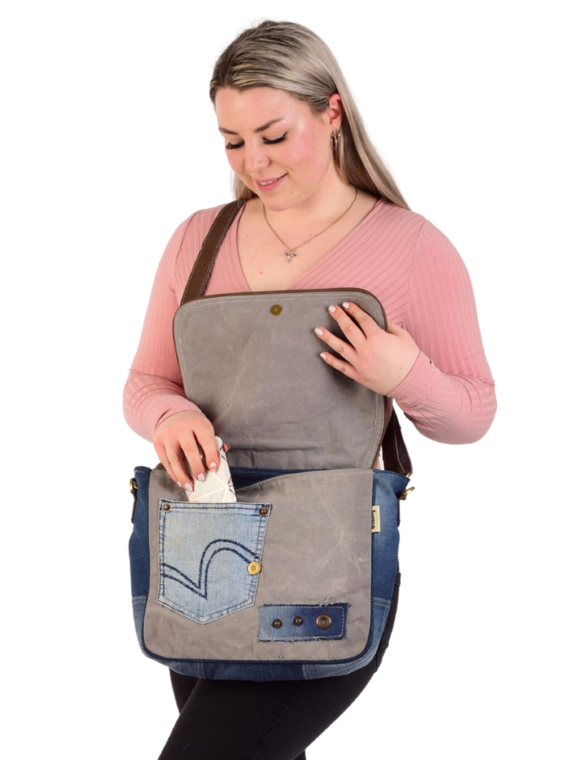 Sunsa Messenger 'Sunsa' in Blue