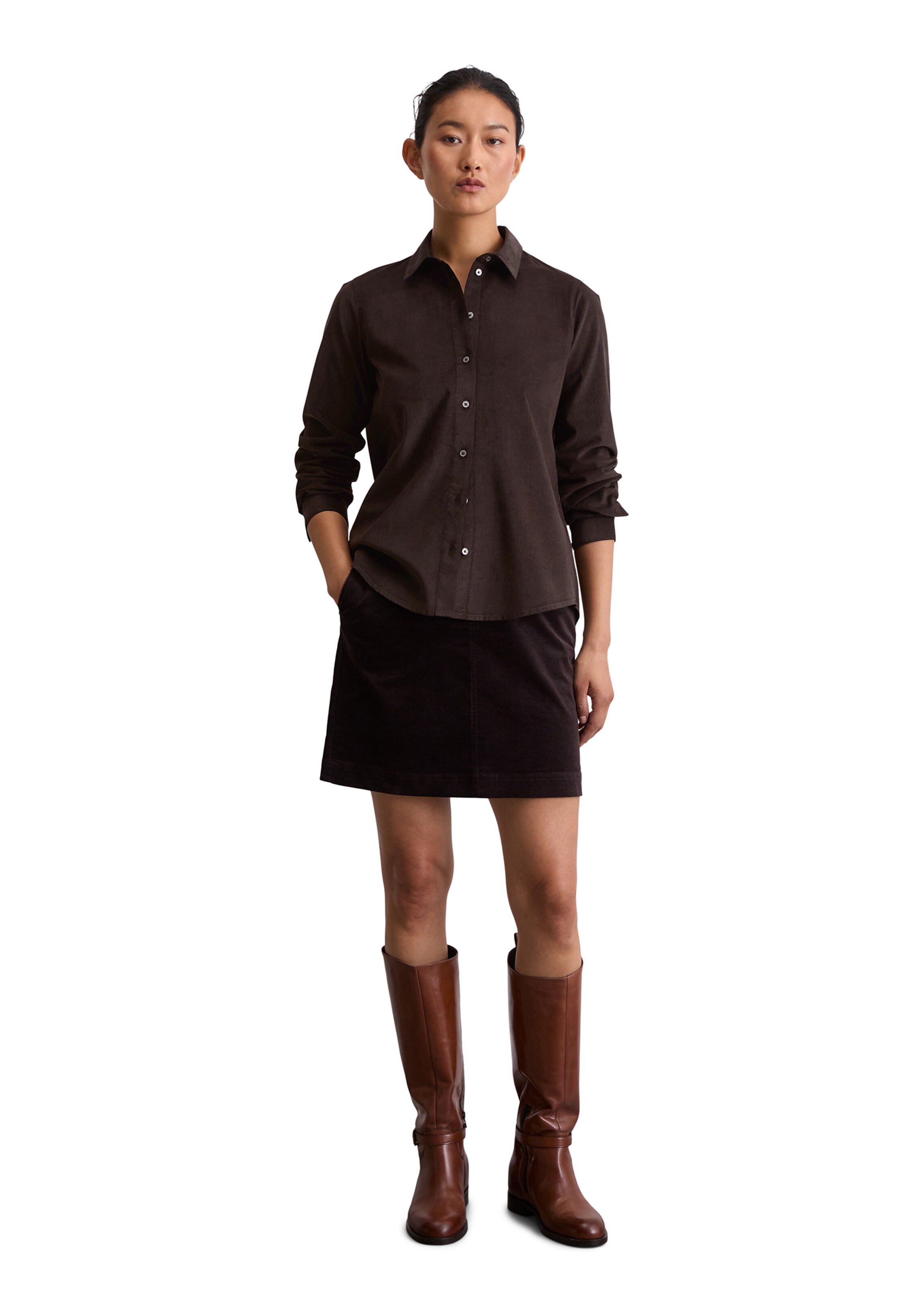 Marc O'Polo Blouse in Brown