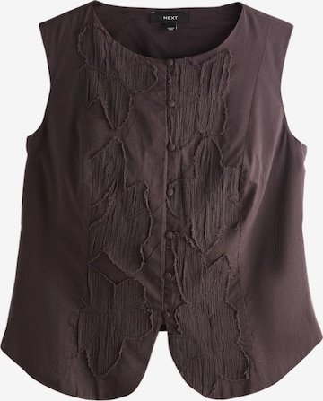 Next Pukuliivi värissä ruskea: etupuoli