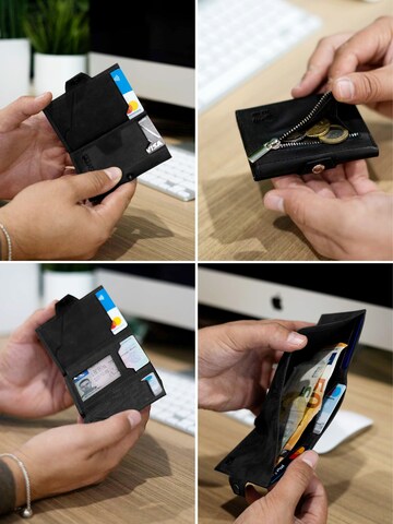 Porte-monnaies 'Genius' SERASAR en noir