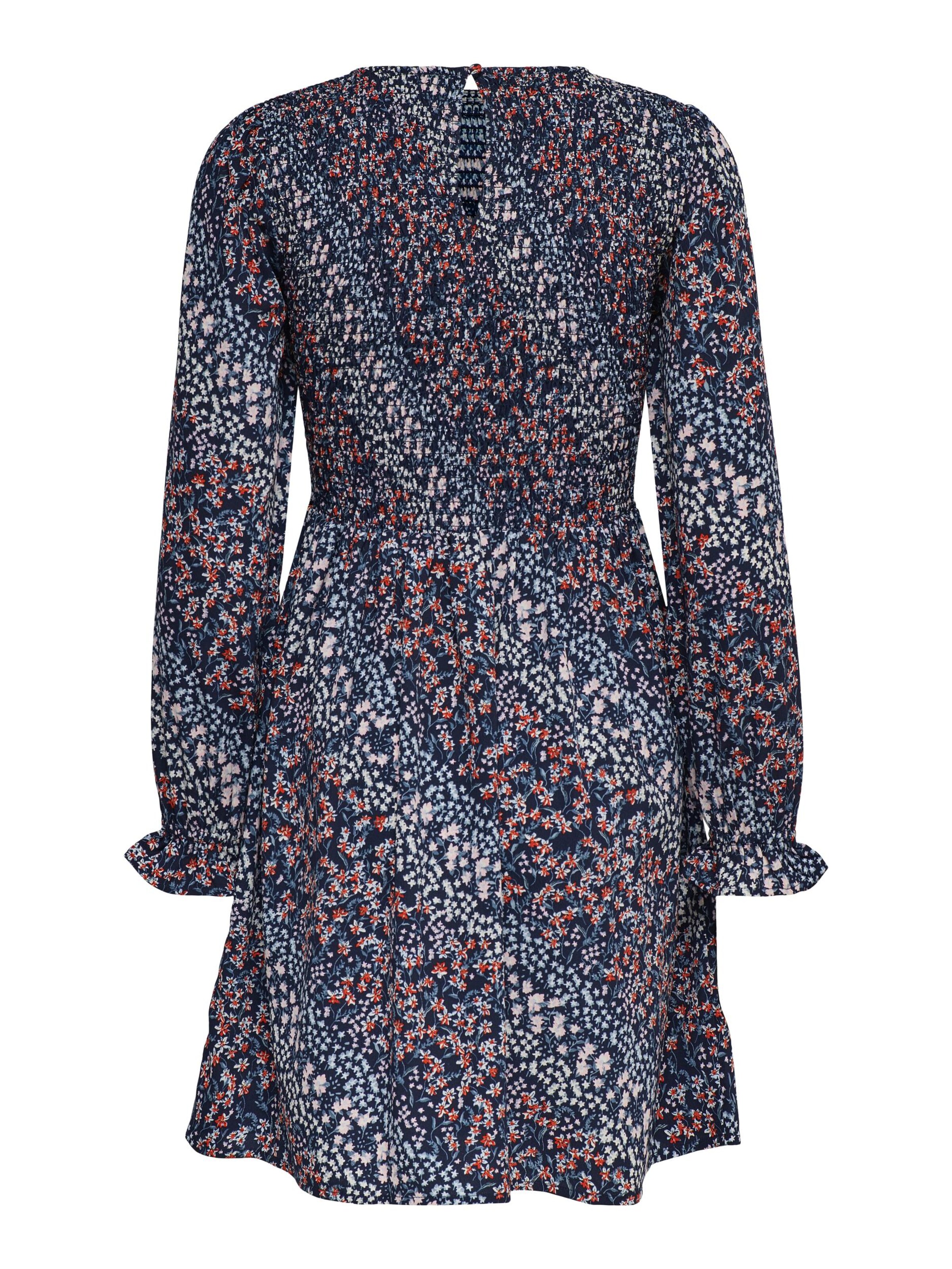 Robes Robe-chemise Fiona ONLY en Bleu Foncé, Bleu Clair 
