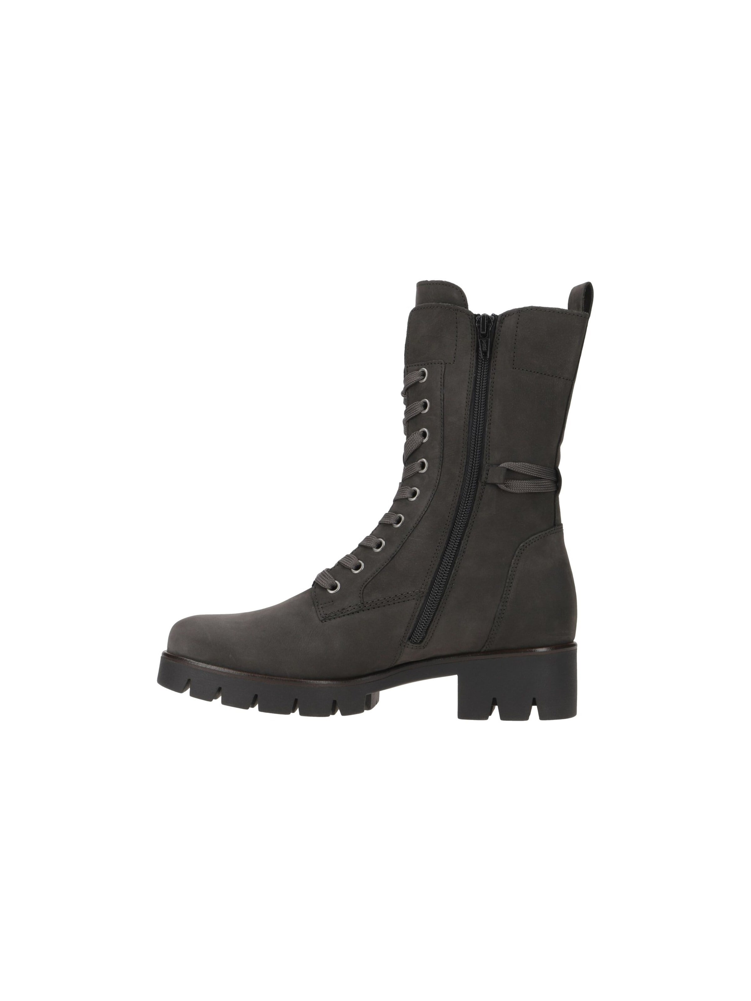 GABOR - Botas 'Gabor Fashion Stiefelette Lace Up Boots dunkelgrau 31.712.18' em cinzento