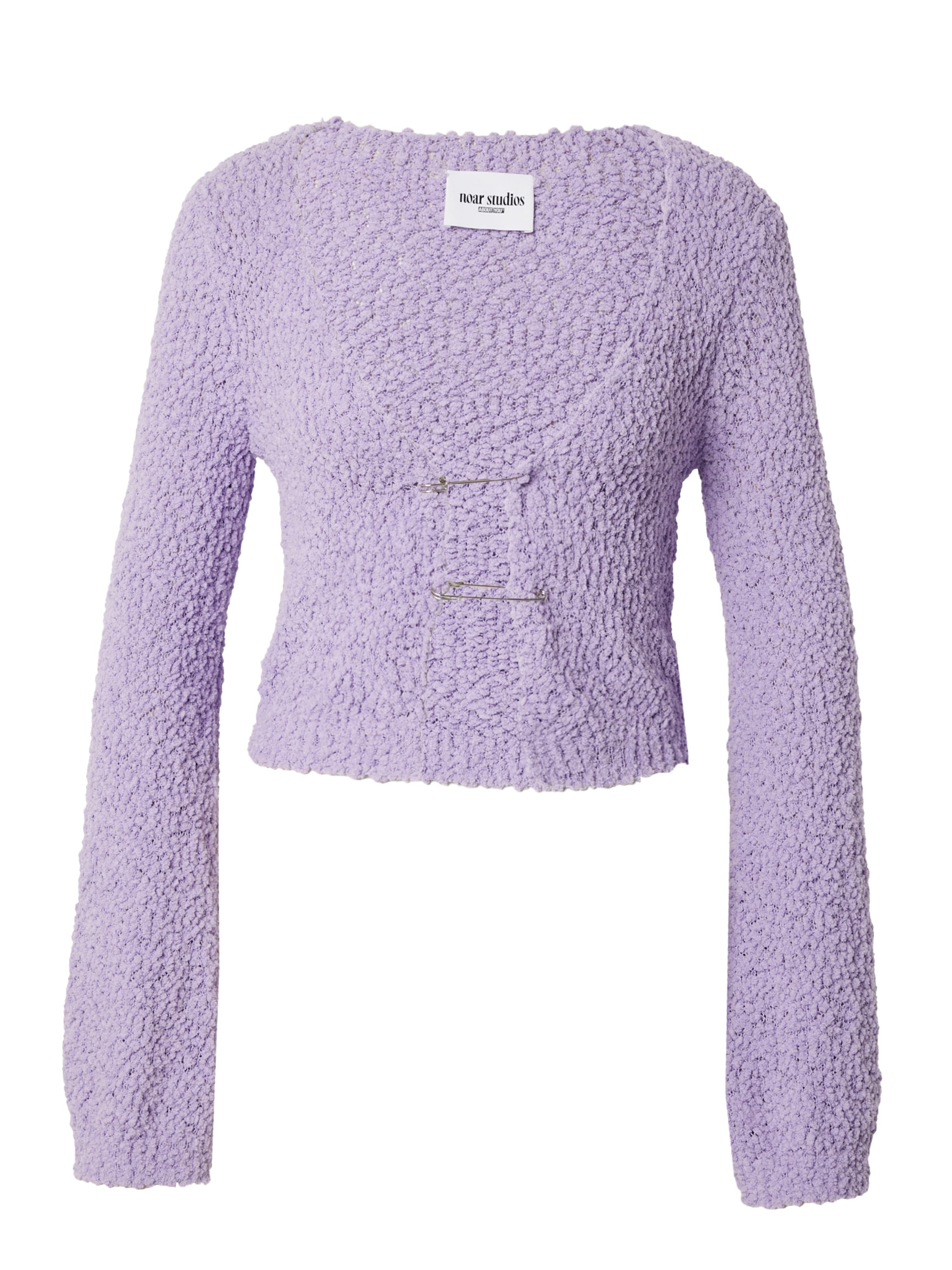 noar studios Kardigan – fialová: přední strana