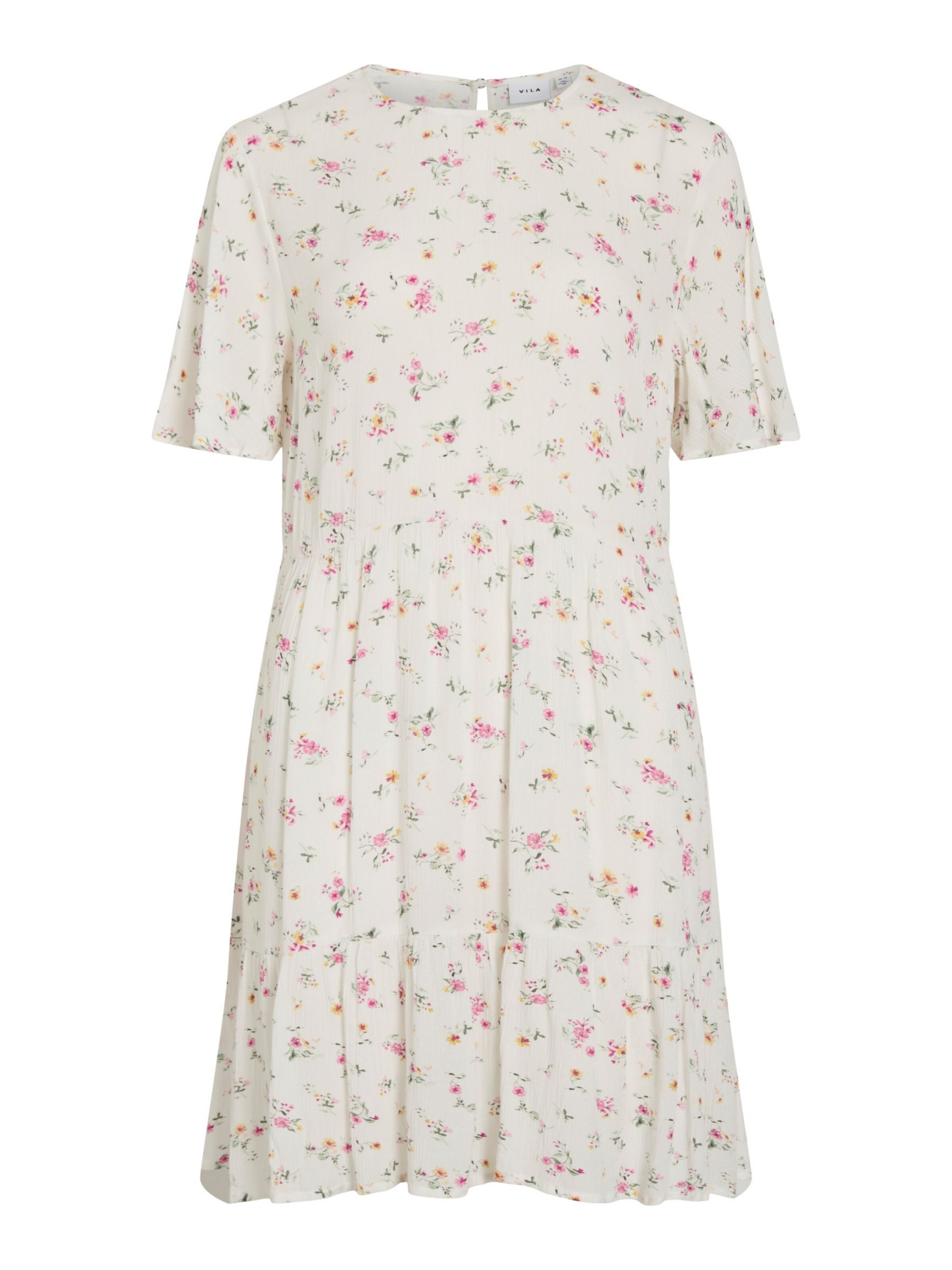 VILA Summer dress in Beige: front