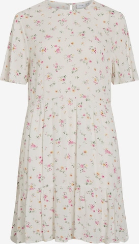 VILA Summer dress in Beige: front