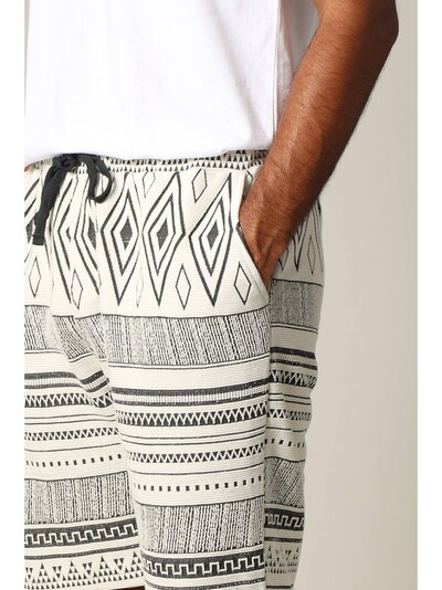 Deeluxe Pants 'Hedrick' in Black / White, Item view