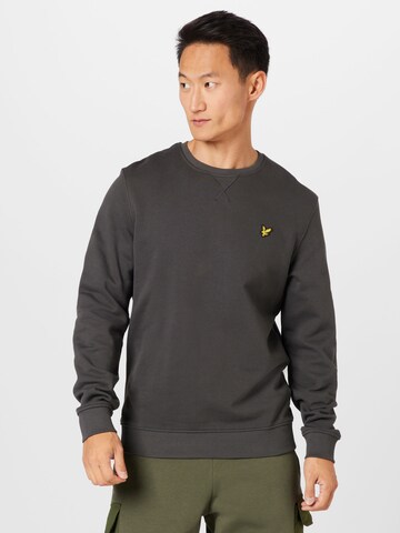 Lyle & Scott - Sweatshirt em cinzento: frente