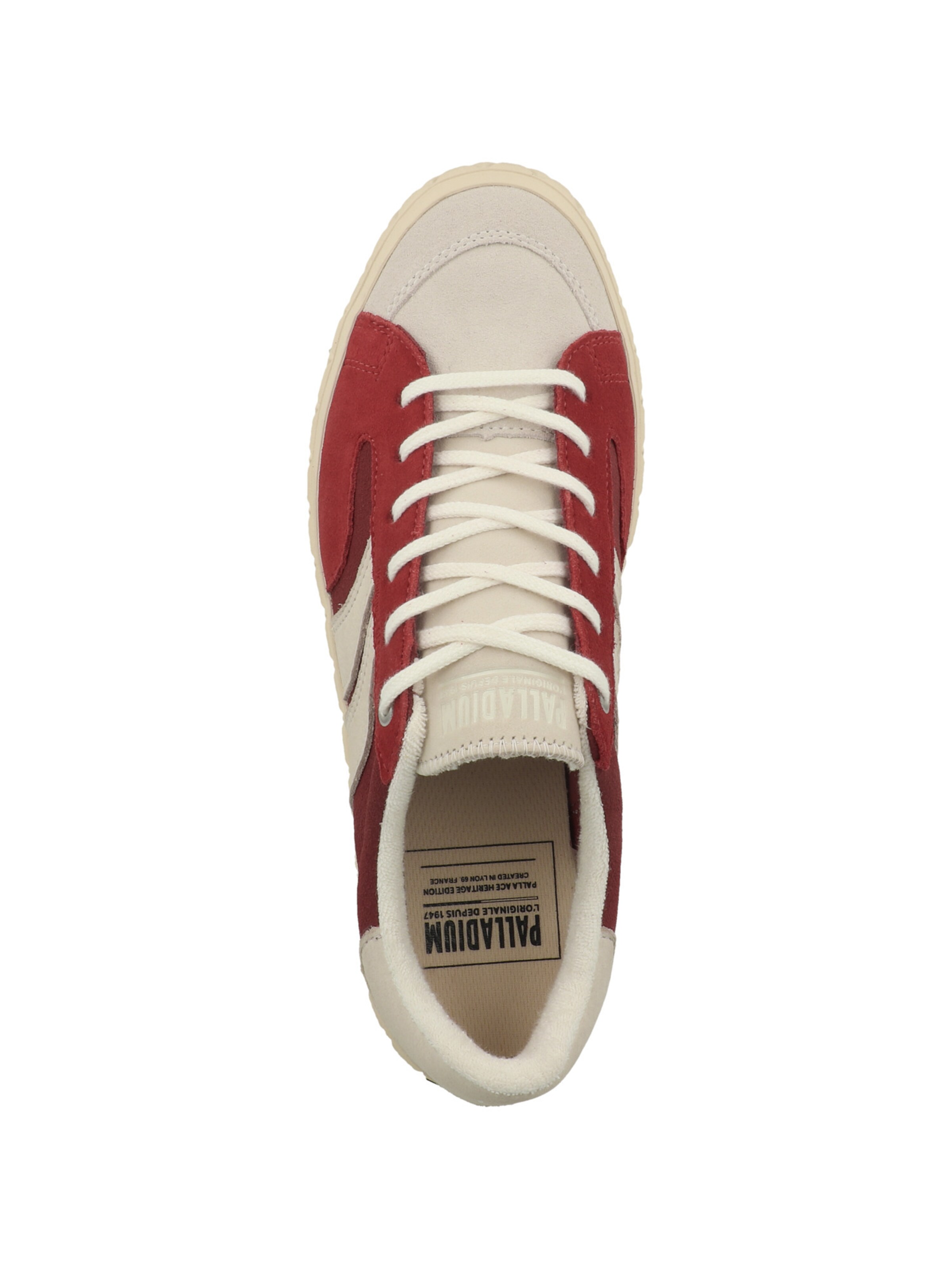 Palladium Platform trainers in Red