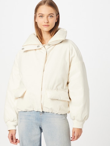 LEVI'S ® Between-Season Jacket 'Mio Rvs Down Pillow Puff' in Beige: front