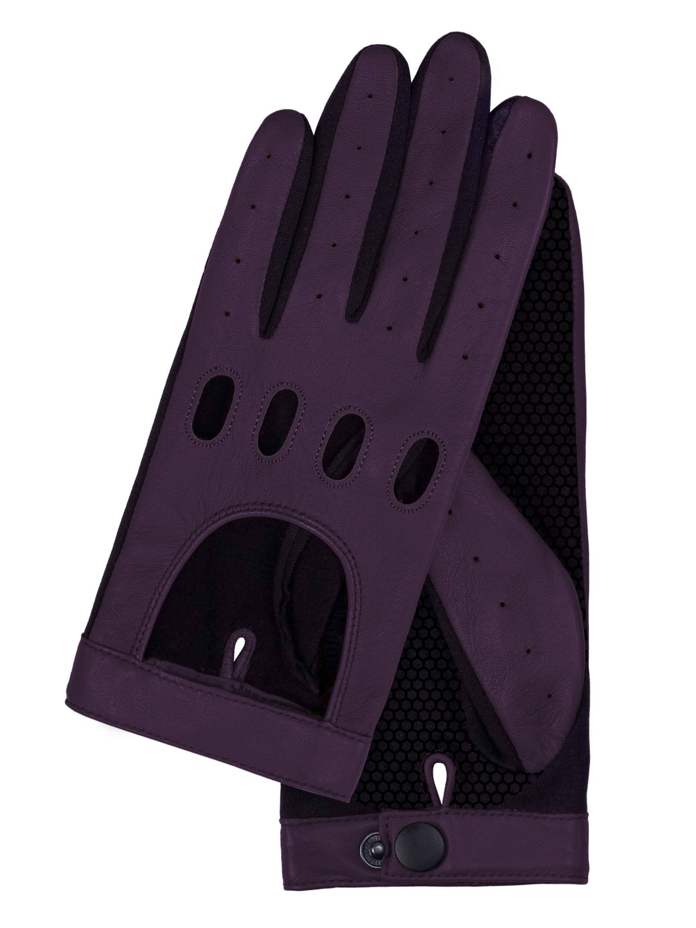 KESSLER Fingerhandschuhe 'MIA Driver Grip'‌‌‌‌‌‌‌ in Lila: Vorderseite