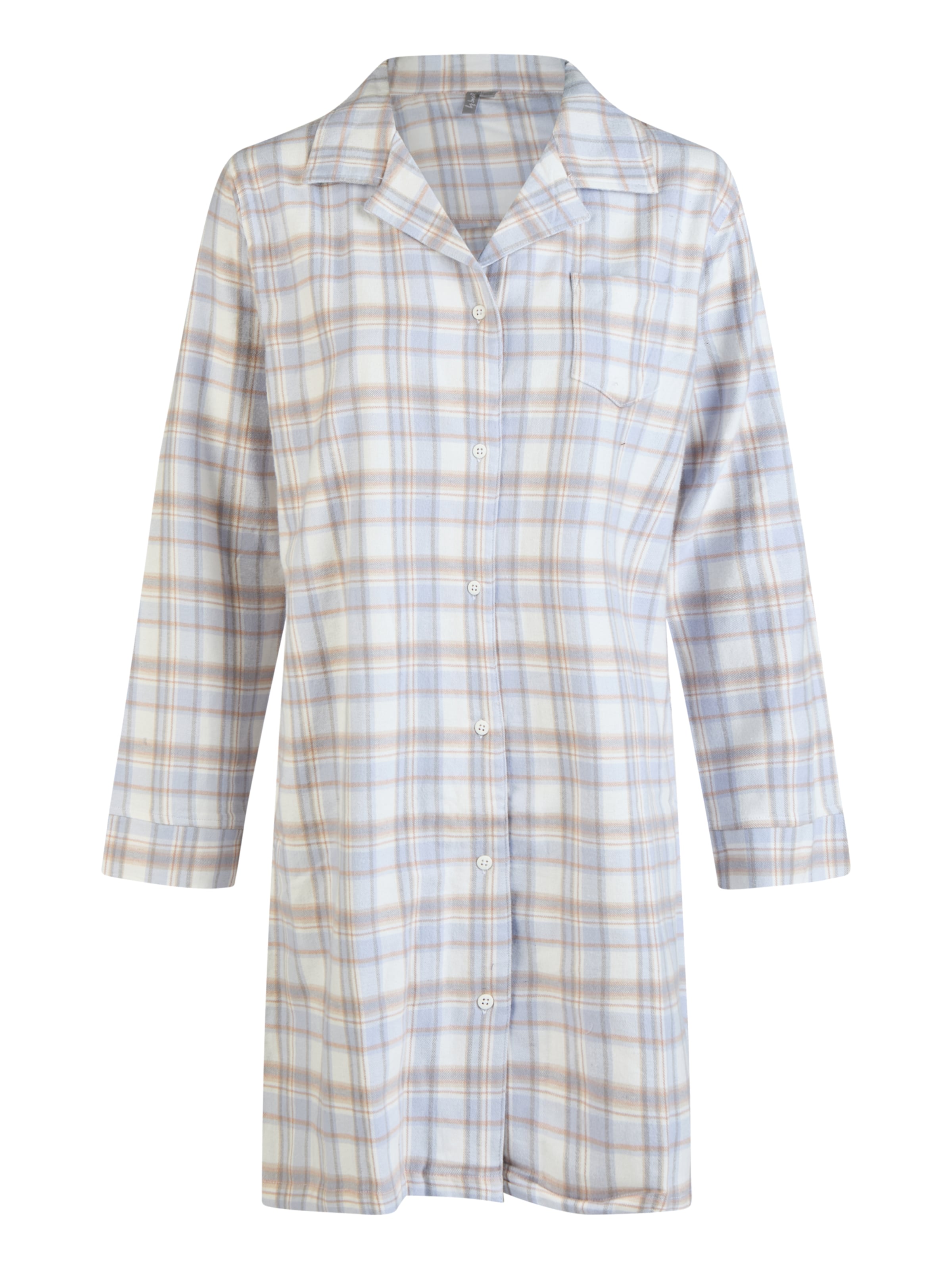 By Louise Nachthemd 'Comfortable' in Mischfarben: Vorderseite