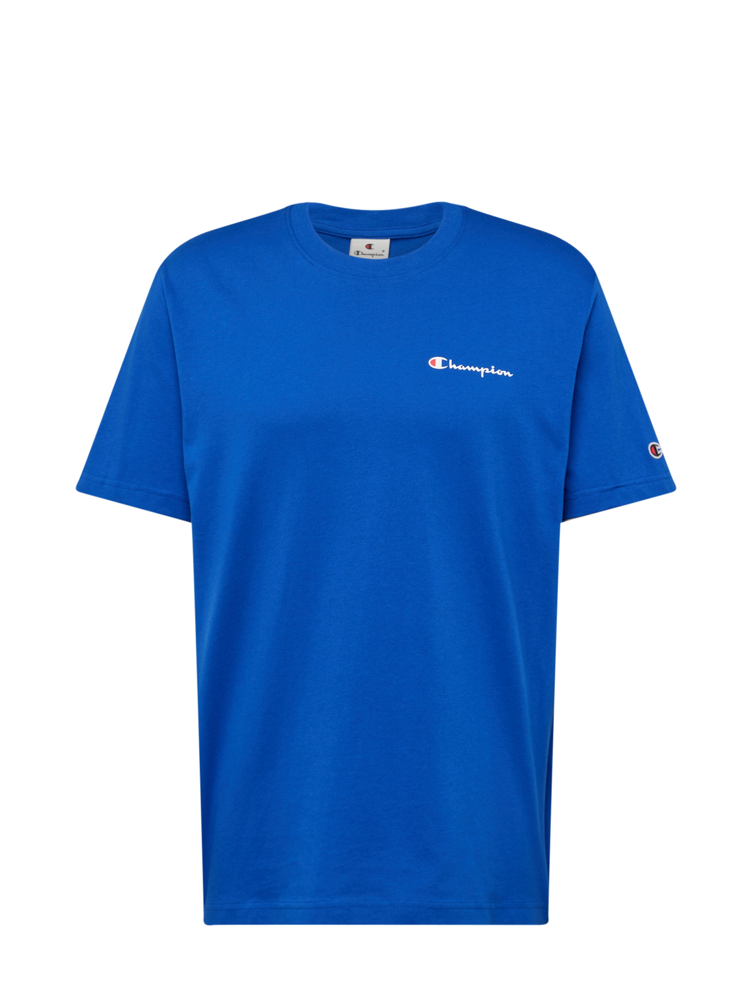 Champion Authentic Athletic Apparel Тениска в синьо: отпред