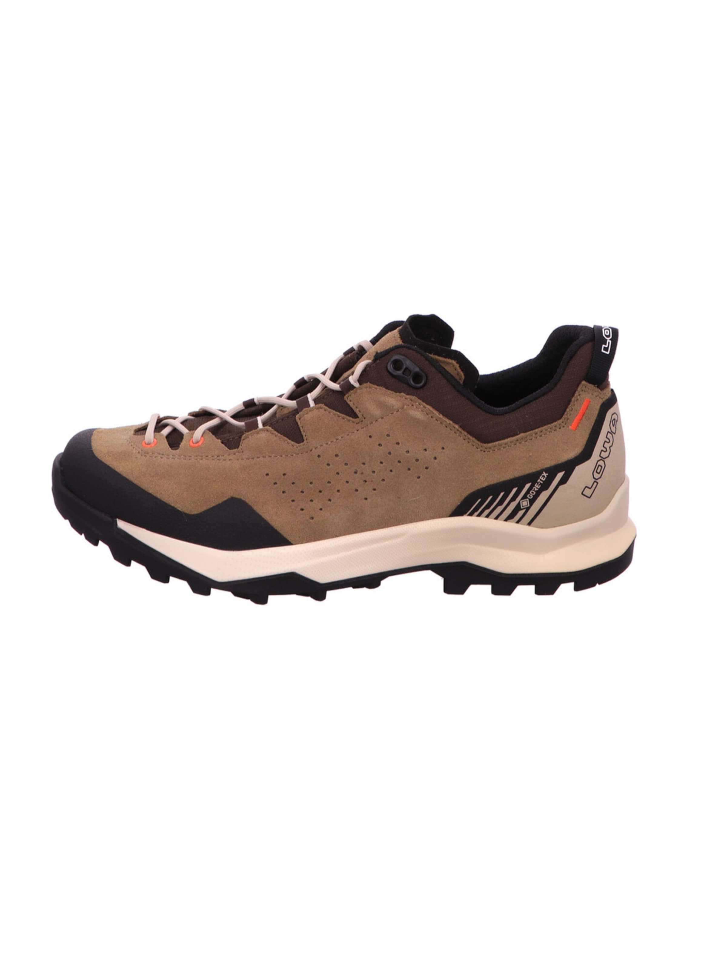 LOWA Flats 'EXPLORER GTX LO' in Brown: front