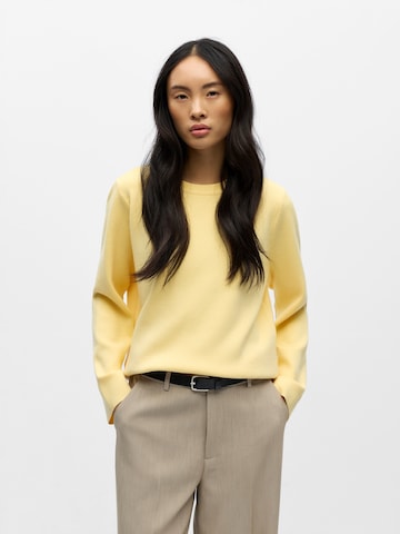 OBJECT Sweater 'OBJReynard' in Yellow: front