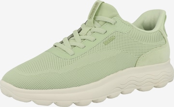 GEOX Sneakers laag 'Spherica Plus A' in Groen: voorkant