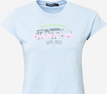 Nasty Gal T-Shirt in Blau: predná strana