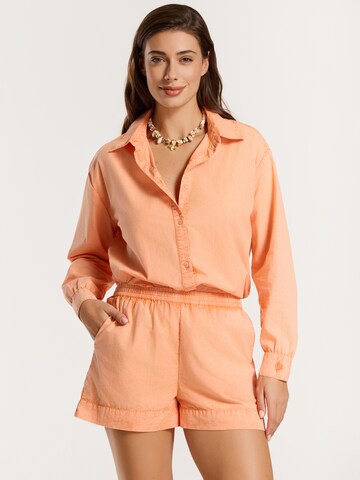 Shiwi Blouse 'Evie' in Orange: front