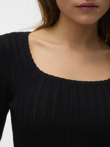 VERO MODA Pullover 'VMCecilie' i sort