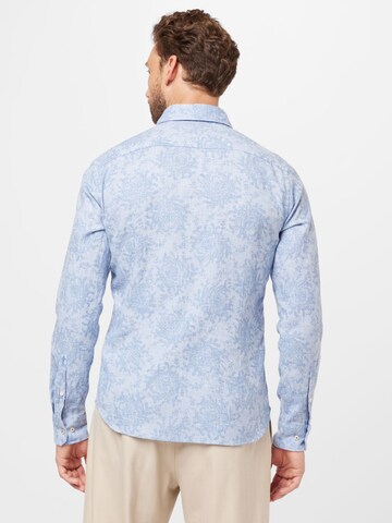 JOOP! Slim fit Button Up Shirt 'Pai' in Blue