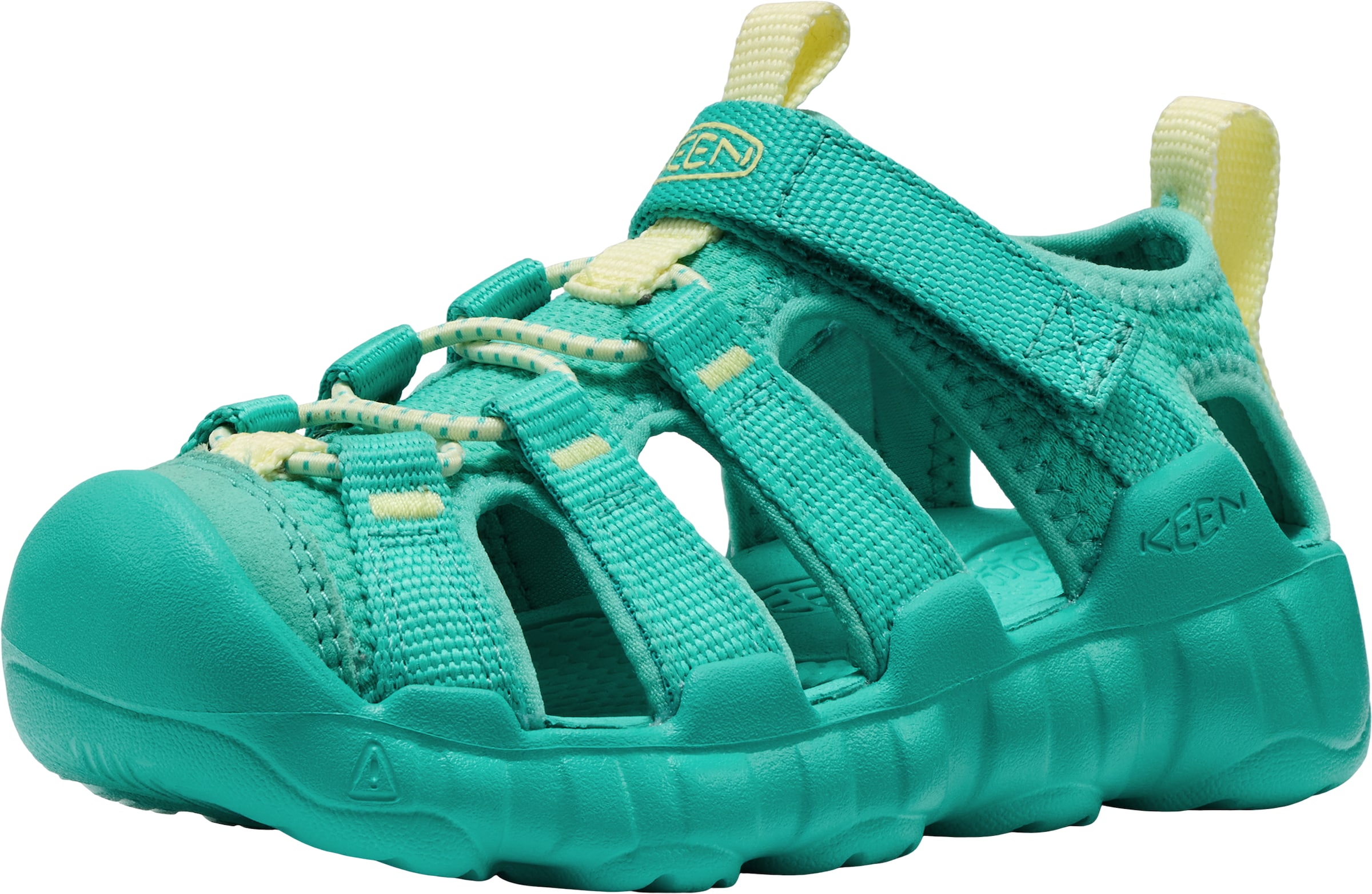 KEEN Sandals in Green: front