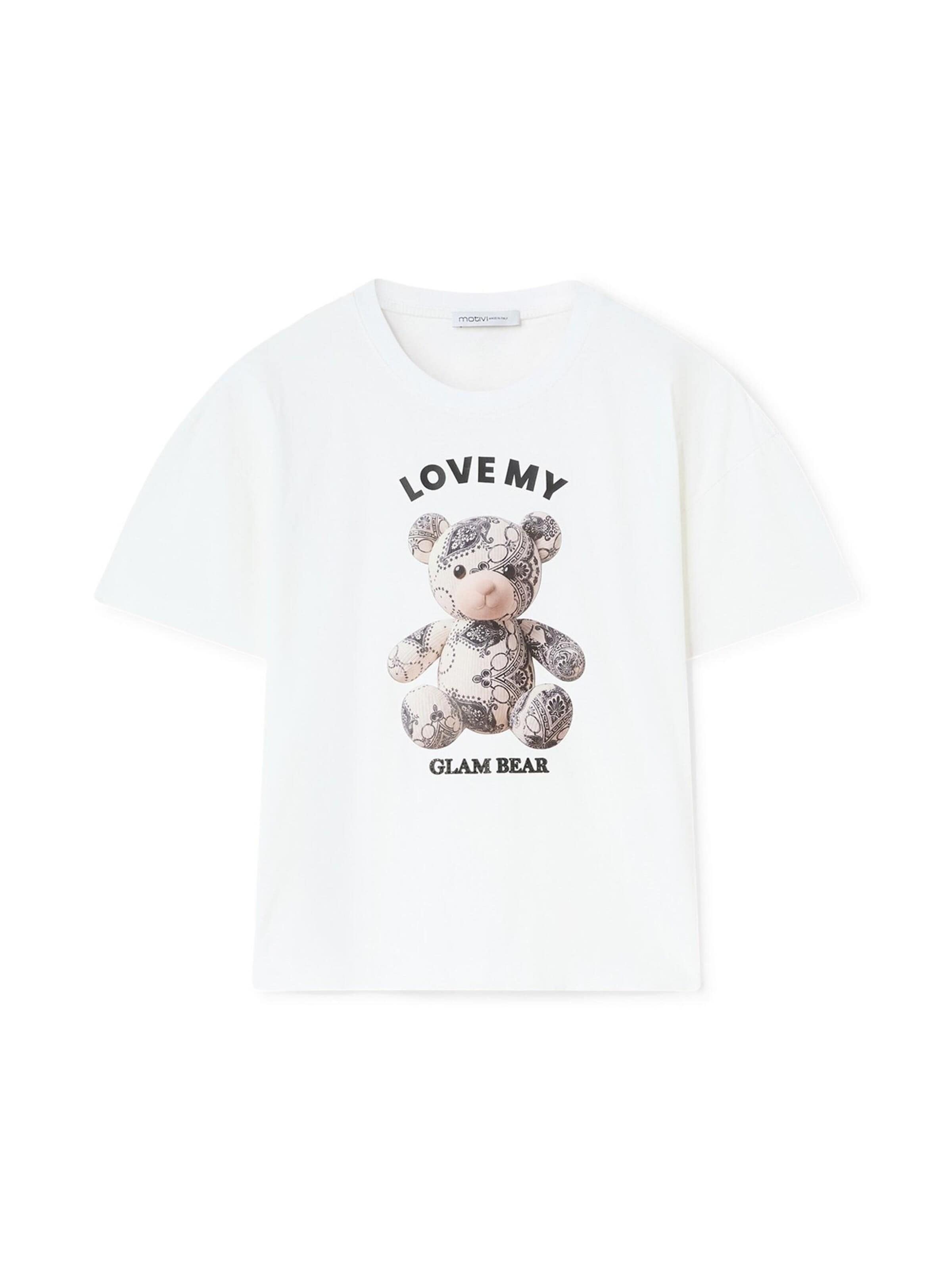 MOTIVI - Camiseta en blanco: frente