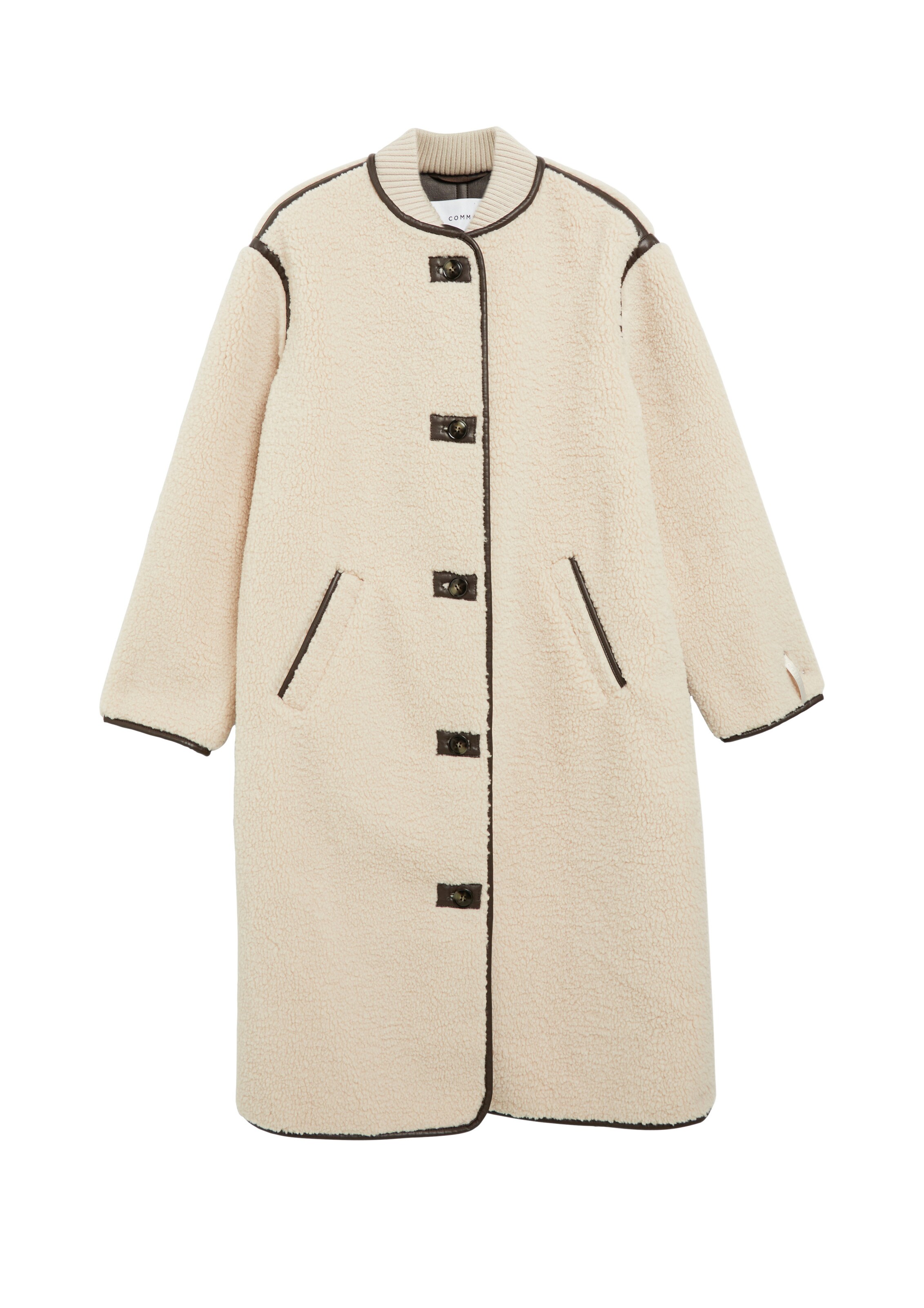 COMMA Between-seasons coat in L in Beige / Brown, Item view