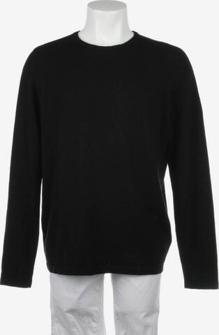 Marc O'Polo Sweatshirt & Zip-Up Hoodie in XL in Black: front