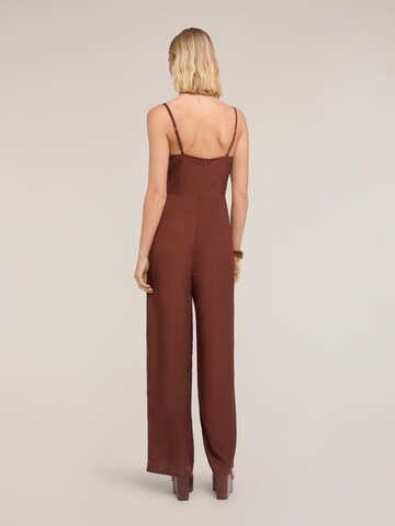 MOTIVI - Jumpsuit en marrón