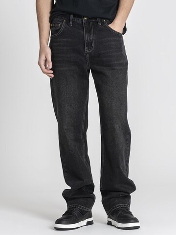 Gianni Kavanagh Regular Jeans in Schwarz: Vorderseite