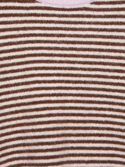 Pull&Bear Sweater 'PACIFIC RAYA FINA' in XS in Cream / Brown, Item view