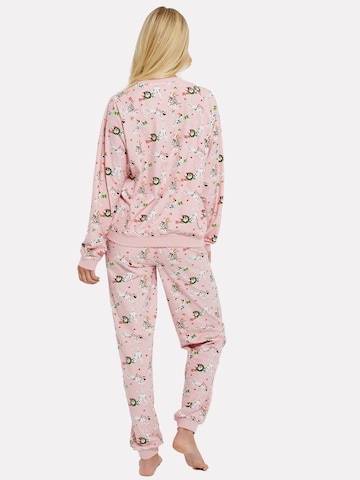 Pyjama Threadbare en rose