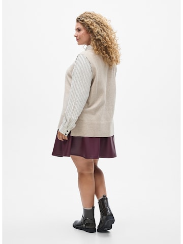Pullover 'Vista' di Zizzi in beige