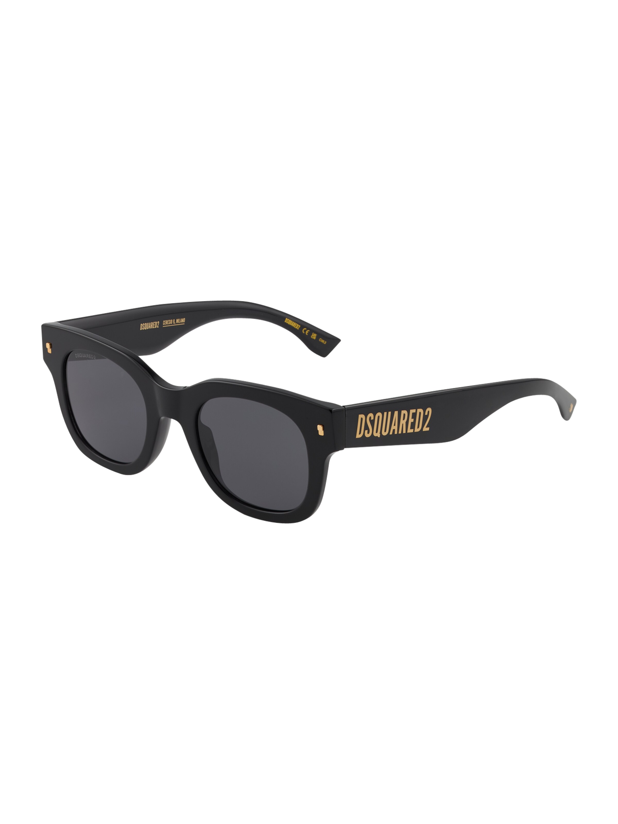 DSQUARED2 Okulary przeciwsłoneczne w kolorze czarny: przód