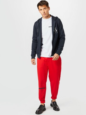 ARMANI EXCHANGE Regular fit Sweatjacka i blå