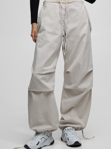 Pull&Bear Loosefit Hose in Grau