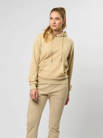 U.S. POLO ASSN. Sweatshirt 'Aba' in Beige: voorkant