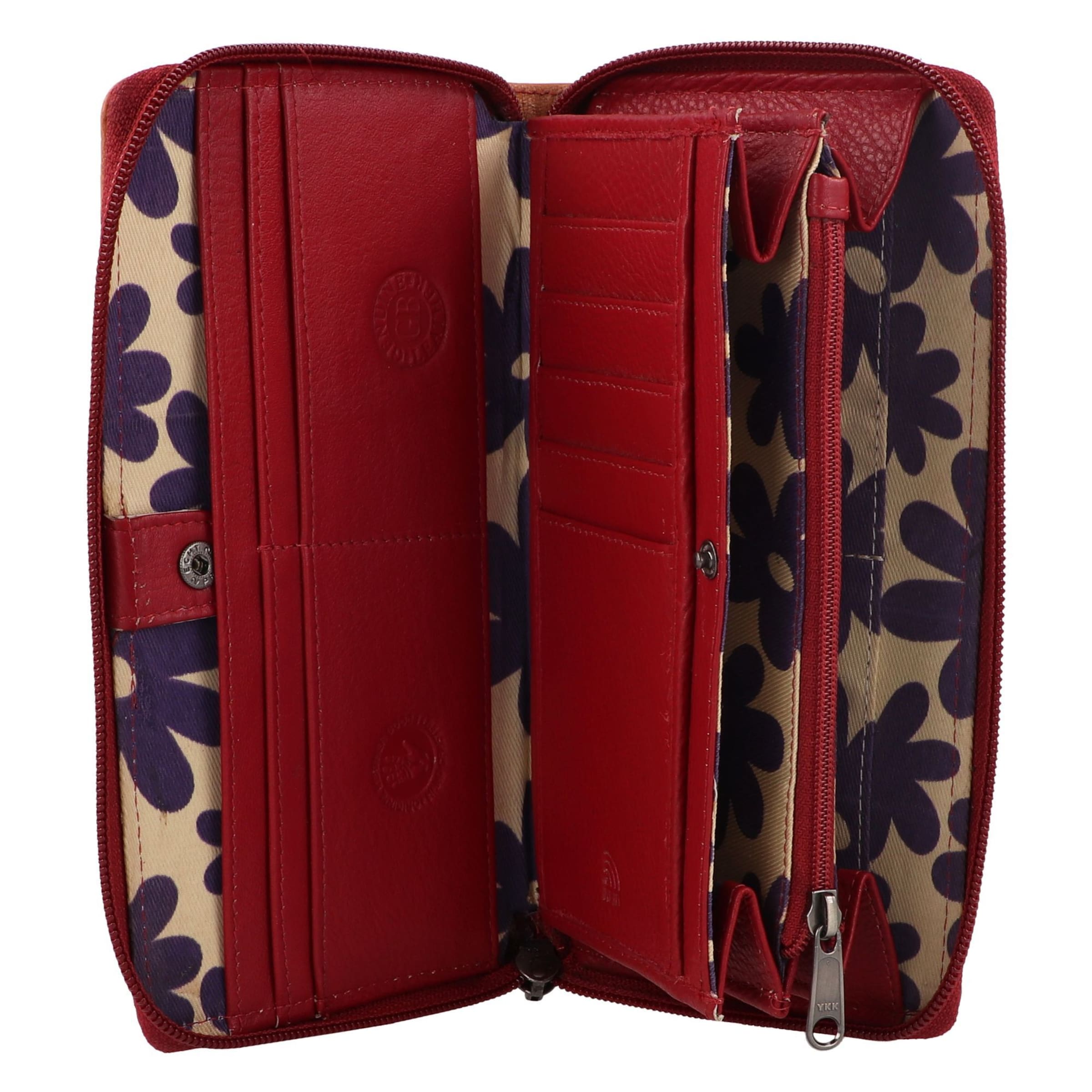 Porte-monnaies 'Nappa' GREENBURRY en rouge