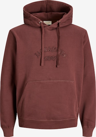 JACK & JONES Sweatshirt in Brown: front