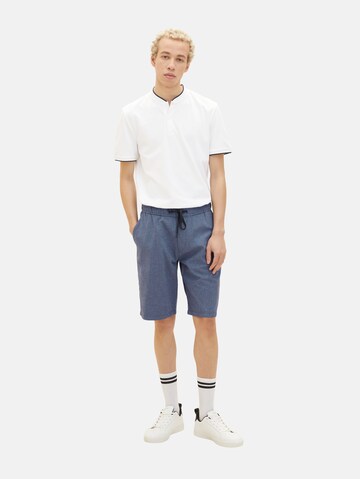 TOM TAILOR DENIM Regular Shorts in Blau