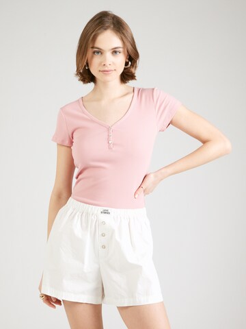 Hunkemöller Pajama shirt in Pink: front