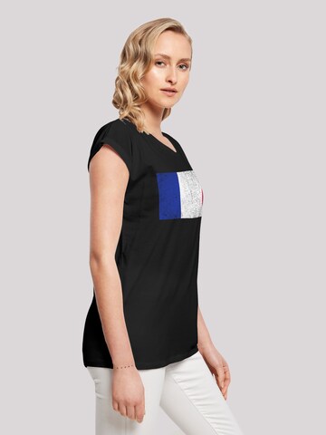 F4NT4STIC Shirt 'France Frankreich Flagge' in Black