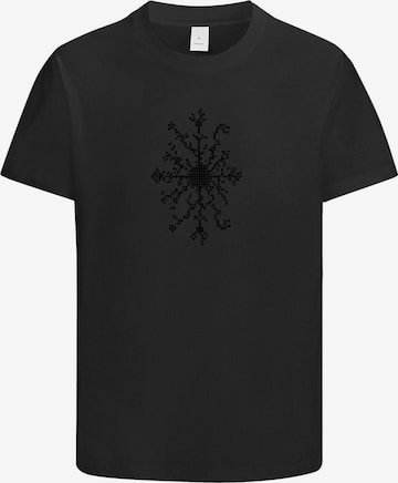 HUSKSWARE Shirt in Schwarz: Vorderseite