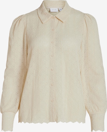 Camicia da donna 'SIKKA' di VILA in beige: frontale