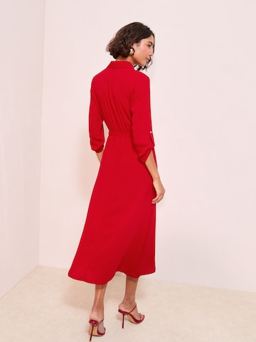 Abito camicia di Friends Like These in rosso