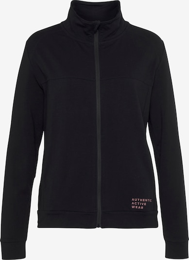 Bluză cu fermoar sport 'Active ' VIVANCE pe roz / negru, Vizualizare produs