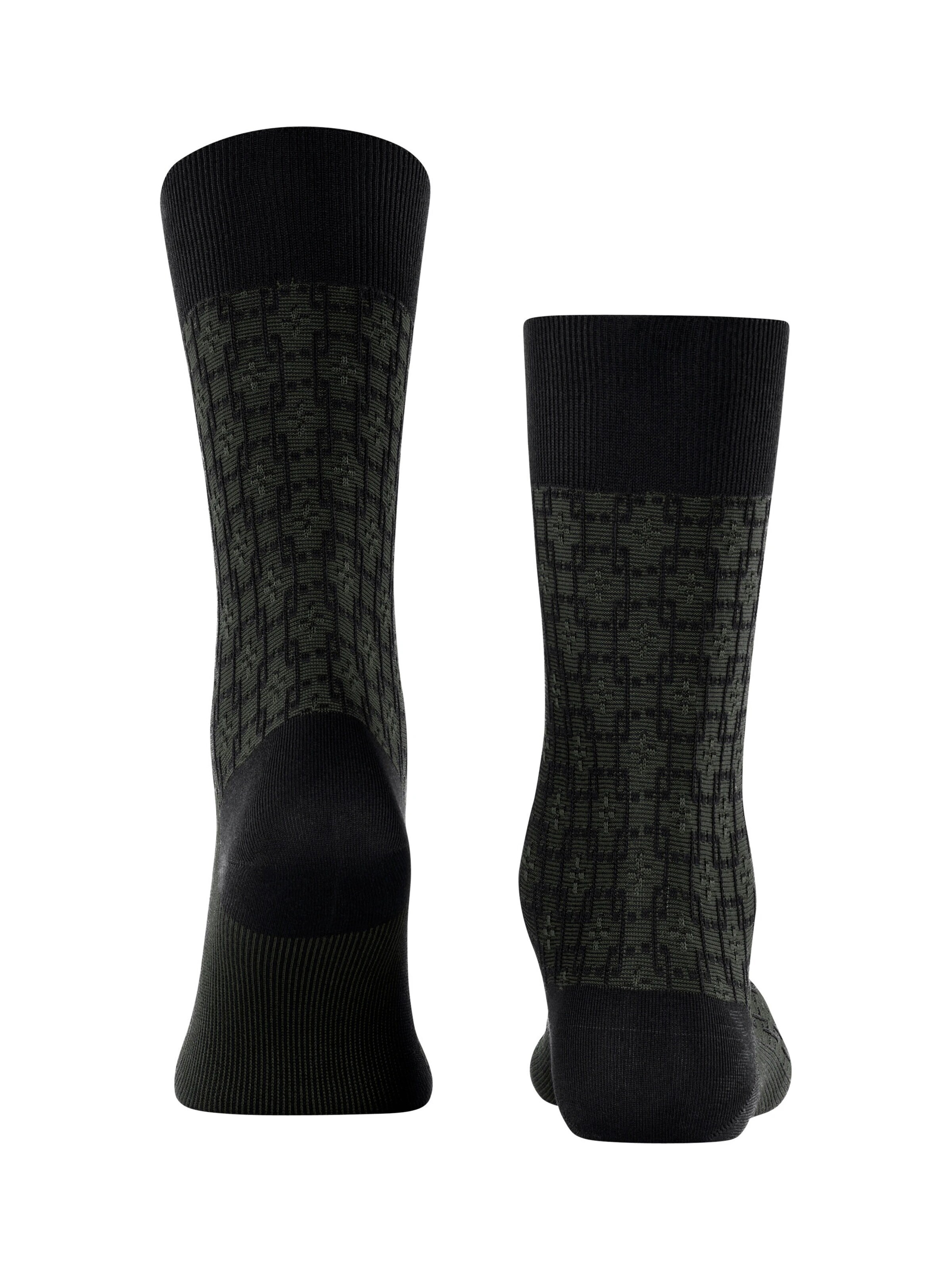 FALKE Socken 'Artwork Tie'‌‌‌ in Schwarz